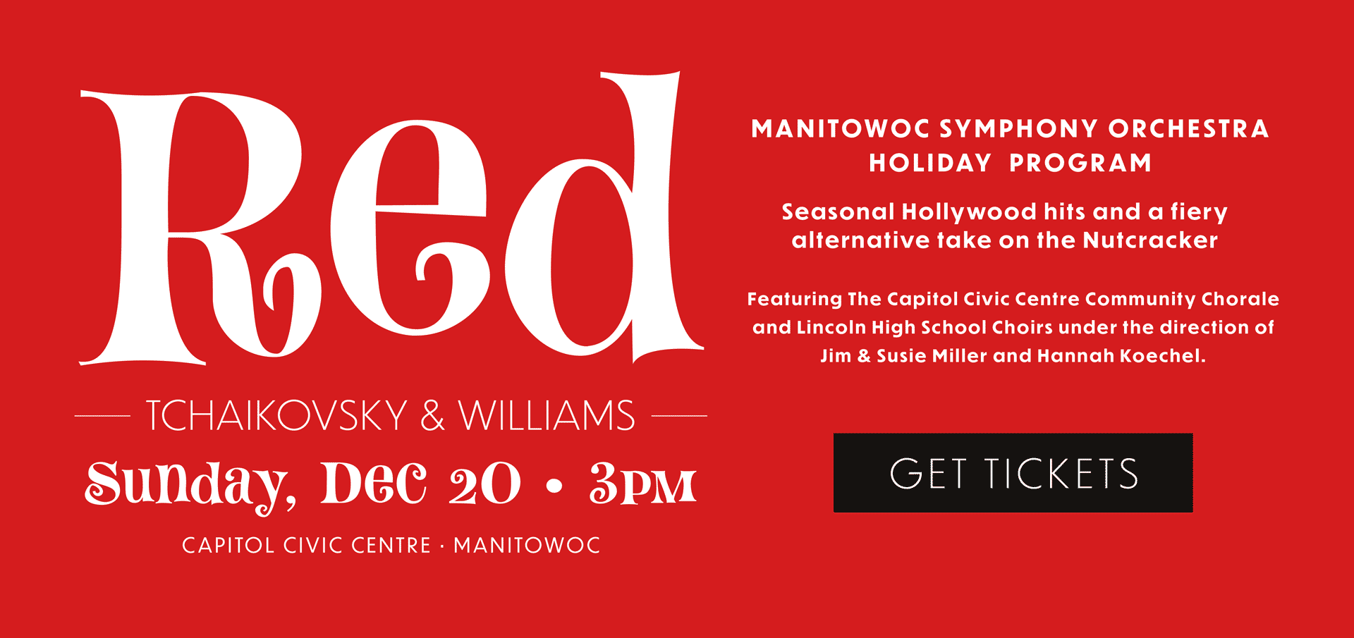 dec 20 Holiday Concert tickets